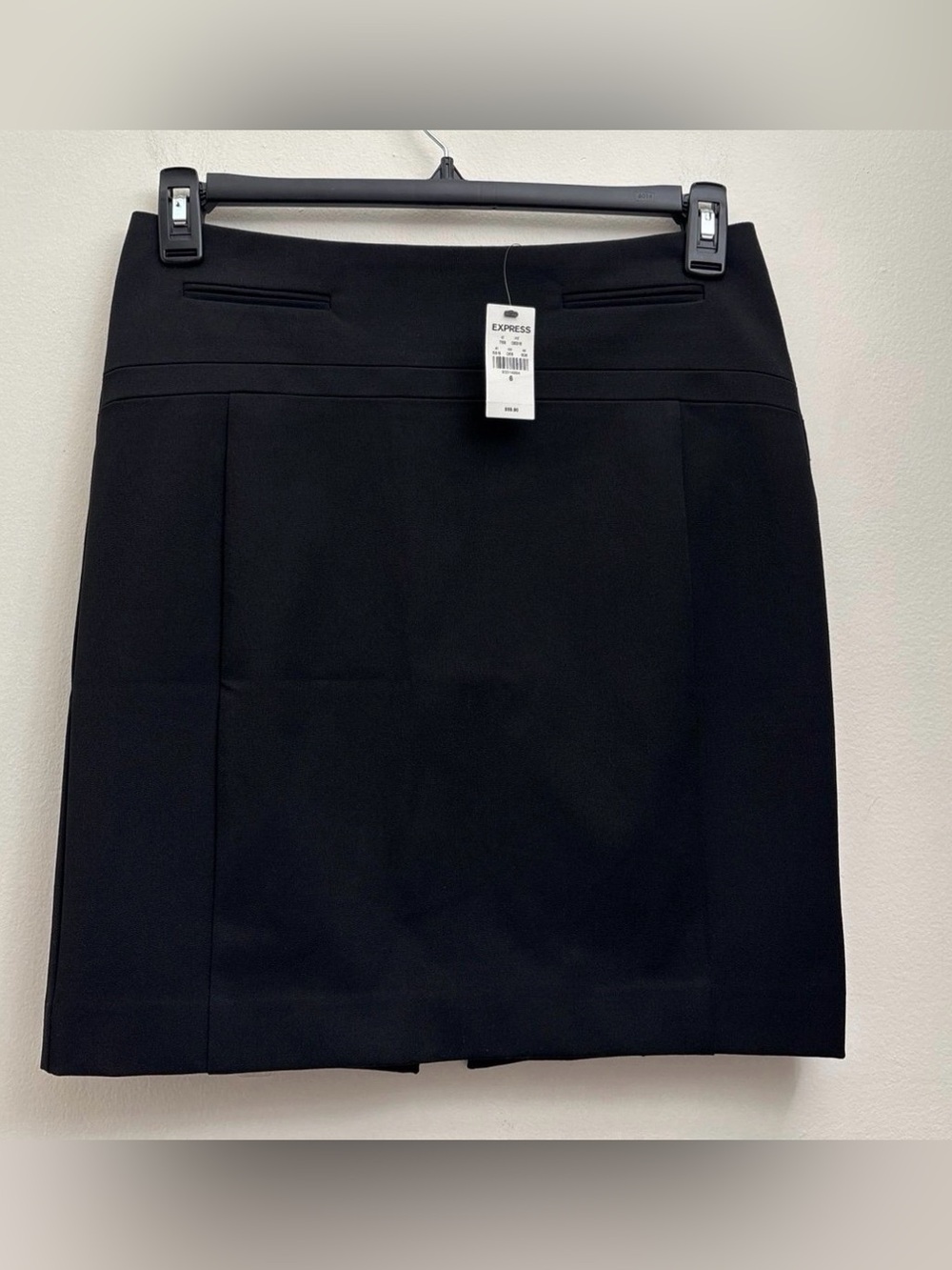 Express size 6 Black Pencil Skirt NWT